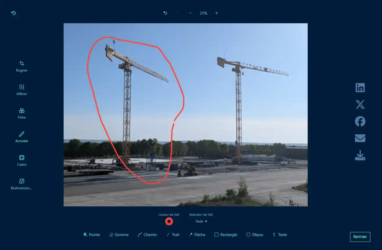 Annotations, partage et intégration iframe dans TEYE